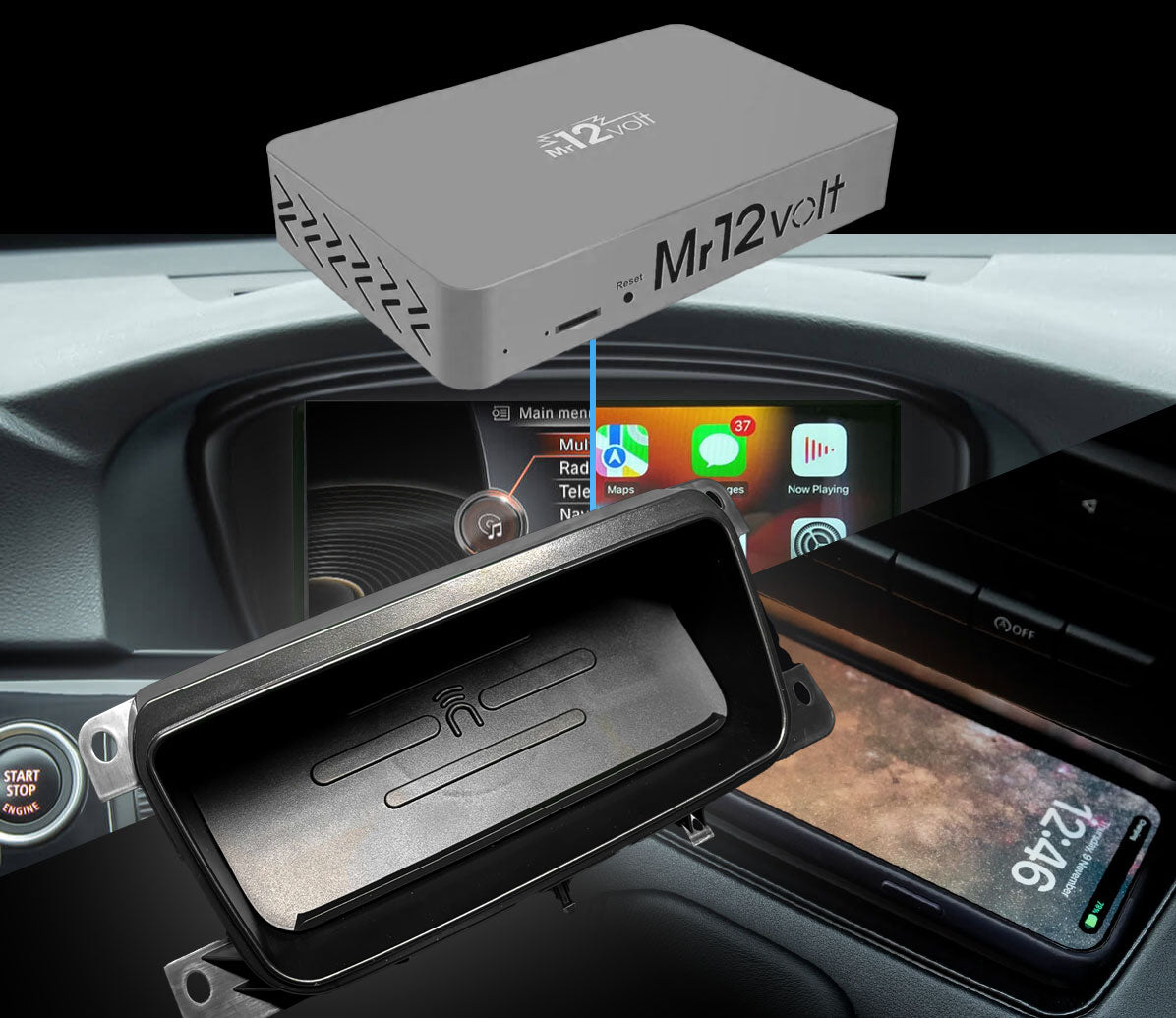 Mr12Volt CIC + Induktive Wireless Charger Bundle for E9X series - Evolve Automotive